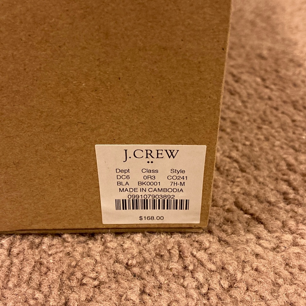 JCrew Factory rhinestone bow heels - Picture 4 of 7